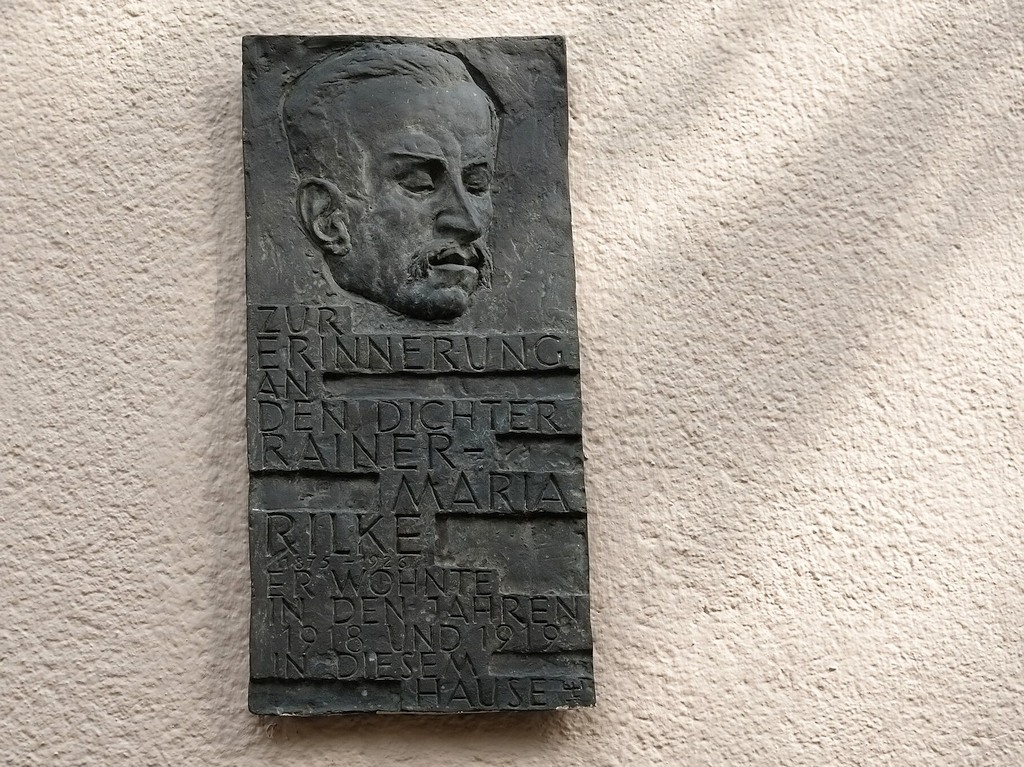 Rainer Maria Rilke Plaque
