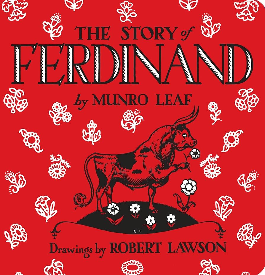 Cover of The Story of Ferdinand by Munro Leaf (Illustrated by Robert Lawson)