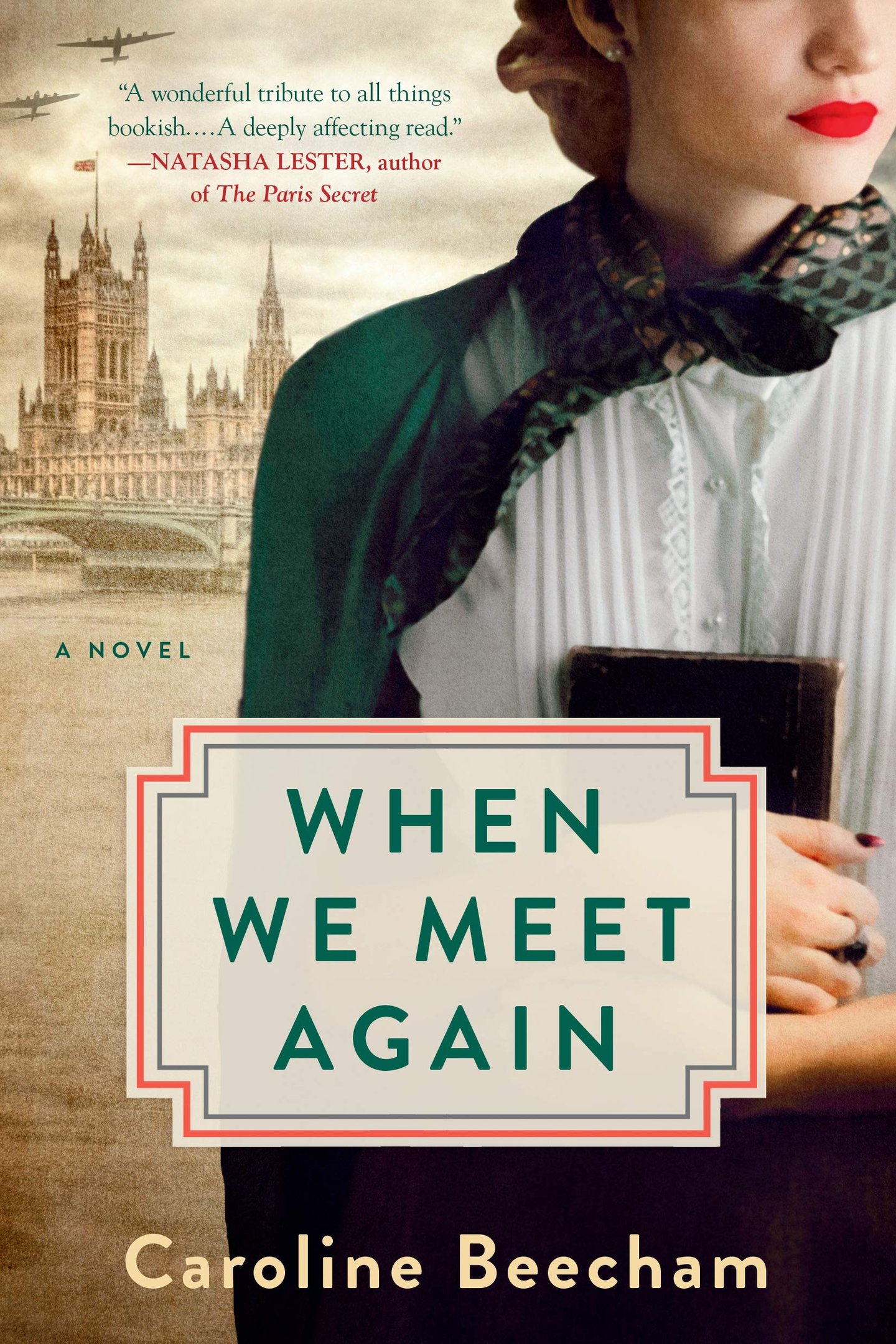 Cover of When We Meet Again by Caroline Beecham