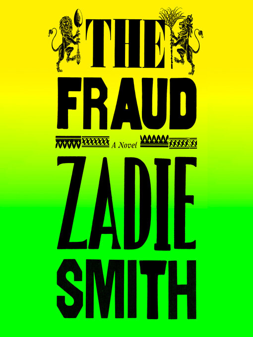 Cover of The Fraud by Zadie Smith