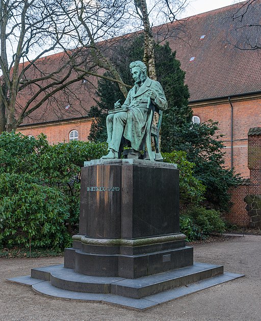 Statue in the Library Garden